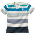 Polo Kaporal T-Shirt Homme STARO Ray&eacute; Bleu Blanc Multicolore
