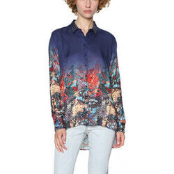 Chemise Desigual Chemise Alunas Bleu 18SWCW11
