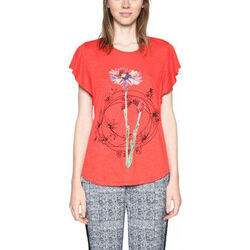 Polo Desigual T Shirt Andrew Rouge 18SWTKDN