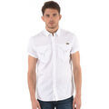 Chemises/chemisettes sur Grenoble : Chemise Kaporal Chemise Homme Manches Courtes Piv Blanc