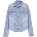 Vestes sur Grenoble : Veste Le Temps des Cerises Veste en jeans Nacre Bleu