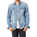 Chemise Kaporal Chemise alday Frip manches longues Bleu