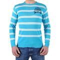 Pull S&eacute;lection Galerie Chic Pull Be And Be Touchdown &agrave; Rayures Bleu