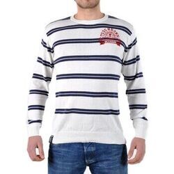 Pull S&eacute;lection Galerie Chic Pull Be And Be Touchdown &agrave; Rayures Blanc