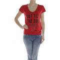 Polo Guess Tee-Shirt Femme Limited Edition Rouge