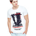 Polo Guess Tee-Shirt Just For a Night Blanc