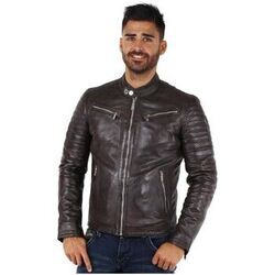 Blouson Redskins Blouson Kyle Casting en cuir ref_44383 TGO