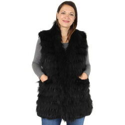 Gilet Oakwood Gilet Beauty en fourrure ref_cco38120 Noir