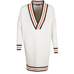 Pull Maison Scotch WHITE LONG SLEEVES