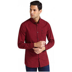 Chemise Guess Chemise Manches Longues Homme Jefferson Rouge