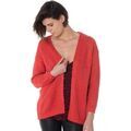 Gilet La Petite Etoile SUZIE ROUGE VERMILLON Gilets sur Grenoble : Gilet La Petite Etoile SUZIE ROUGE VERMILLON