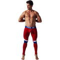 Short Code 22 Cale&ccedil;on Double Seam legging Long John Code22 Rouge
