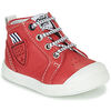Baskets montantes enfant GBB GREGOR Rouge