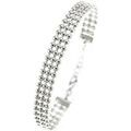 Bracelets Sc Crystal SB046 Argent&eacute; Grenoble