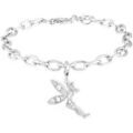Bracelets Sc Crystal SB001-ARGENT+CH0167-ARGENT-BLANC Argent&eacute;