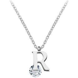 Collier Sc Crystal B1498-R Argent&eacute;