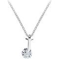 Collier Sc Crystal B1498-J Argent&eacute;