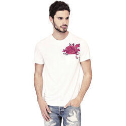 Polo Guess T-Shirt Homme Nicolas Blanc