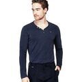 Tee-shirts sur Grenoble : T-shirt Guess T-Shirt Manches Longues Homme Leonard Bleu