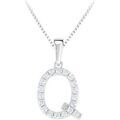 Collier Sc Crystal B1904-Q Argent&eacute; Grenoble