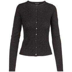 Gilet King Louie Cardigan cocoon col rond Gris