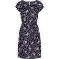 Robe King Louie Robe Shirley Rosa Canina Ink Blue