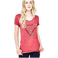 Polo Guess T-Shirt Femme Los Angeles W81I72 Rose
