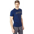 Polo Guess T-Shirt Homme Geoptical Bleu