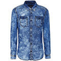 Chemise Guess Chemise Homme Denim Truckee Ls Shirt Bleu