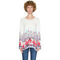 Polo Desigual T Shirt Vienna Blanc 18SWTKG9