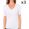 Maillots de corps Abanderado APP01BS-BLANCO Blanc