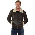 Blouson Pallas Cuir Bombardier Pallascuir s&eacute;lection ref 47909 marron Marron