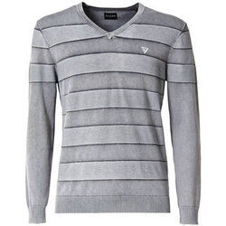 Gilet Guess Pull Homme Rayures Homme M83R30 FRANKLIN SWTR Gris (rft)