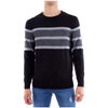 Gilet Guess Pull Homme M83R38 Noir Logo Bande Central