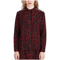 Chemise Kaporal Chemisier Fluide Imprim&eacute;e Femme PITT Rouge Rouge Grenoble