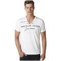 Polos sur Grenoble : Polo Joe Retro T-Shirt Homme Tarbe Blanc