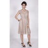 Robe courte Yours Paris ZO&Iuml; Jaune