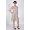 Robe courte Yours Paris ZO&Iuml; Jaune