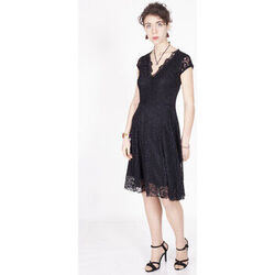 Robe courte Yours Paris ZO&Iuml; Noir
