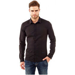 Chemise Guess Chemise Homme Poplin Noir M53H01 (rft)