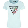 Polo Guess T-Shirt femme Foliage bleu