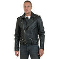 Blouson Pallas Cuir Blouson en cuir vachette ref 01556/48441 noir