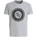 Polo Guess T Shirt homme Academy gris clair M94I54
