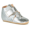 Chaussons enfant Easy Peasy KINY CHAT Argent&eacute;