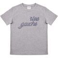 Tee-shirts sur Grenoble : T-shirt Bons baisers de Paname T Shirt Rive Gauche Chin&eacute; Gris