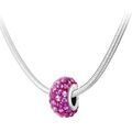 Collier Sc Crystal BEA0029+SN016 Argent&eacute; Grenoble