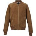 Blouson Oakwood Bombers en cuir Robbie ref_48666 Cognac