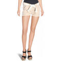 Pantalon Le Temps des Cerises Short Court Femme Biss Beige