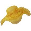 Chapeau Chapeau-Tendance chapeau de c&eacute;r&eacute;monie HELENA Jaune