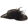 Chapeau Chapeau-Tendance Chapeau de c&eacute;r&eacute;monie MONA LISA Noir